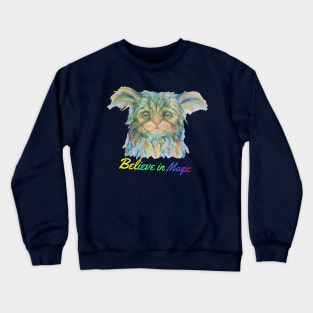 Believe in Magic Cute Forest Spirit Crewneck Sweatshirt